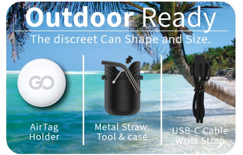 yocan black go outdoor ready