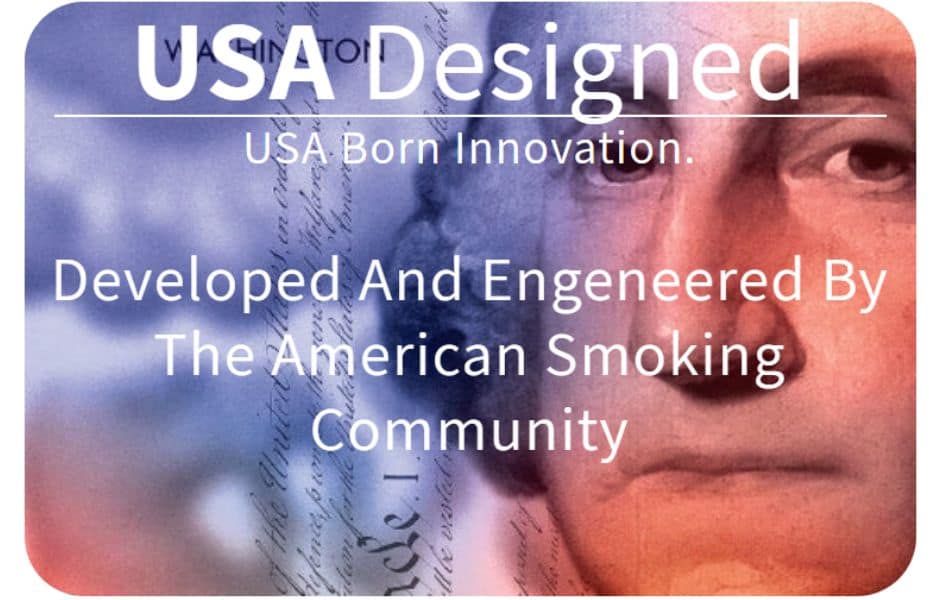 yocan black go designed in the USA